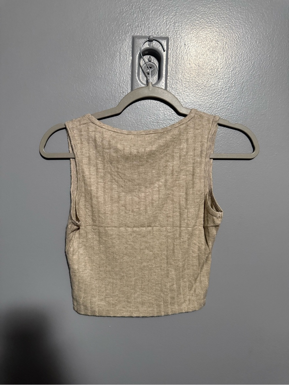 Zenana Ribbed V-Neck Crop Tank Bundle | 3-Pack | White • Black • Ash Mocha - Picture 7 of 7